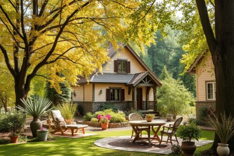 cyprus-home.ru | Гараж из клееного бруса, совмещенный с домом